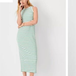 Ann Taylor weekend midi sheath dress